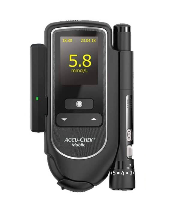 Accu Chek Mobile Glucosemeter