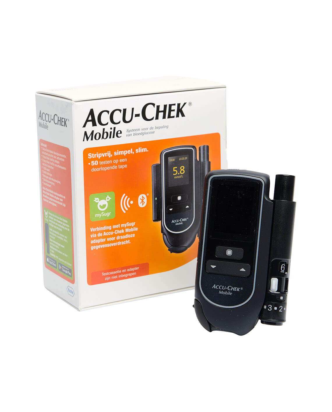 wraak noodzaak voorzichtig Accu-Chek Mobile Glucosemeter | diabetesmagazijn.nl