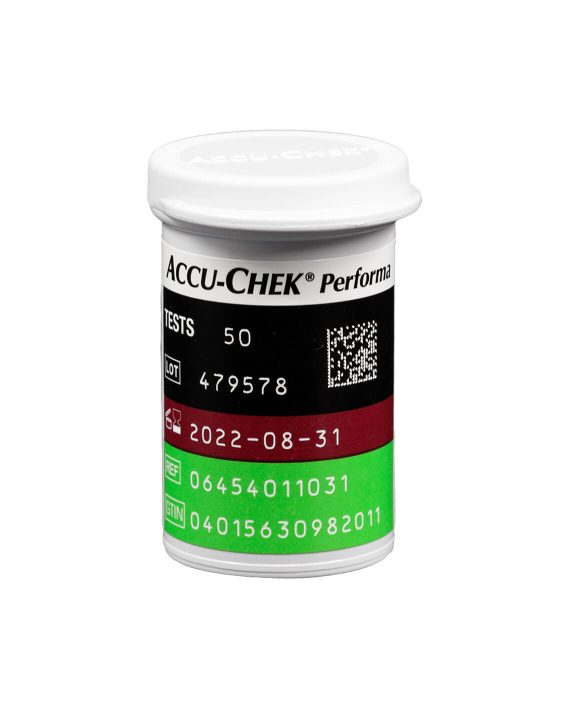 Accu-Chek Performa Teststrips Koker