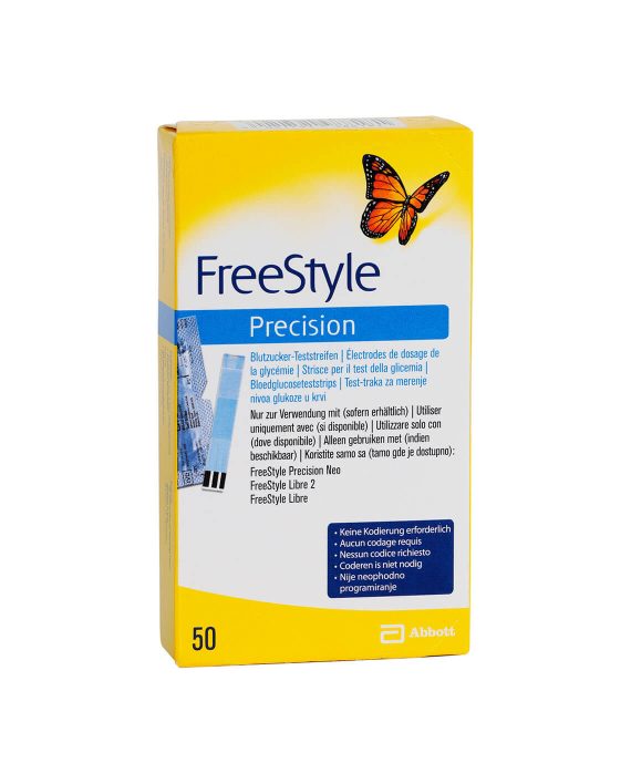 Freestyle Precision Glucose Teststrips (50 stuks)