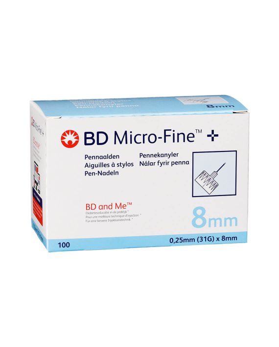 BD Micro-Fine Pennaalden 8MM 31G (100 stuks)
