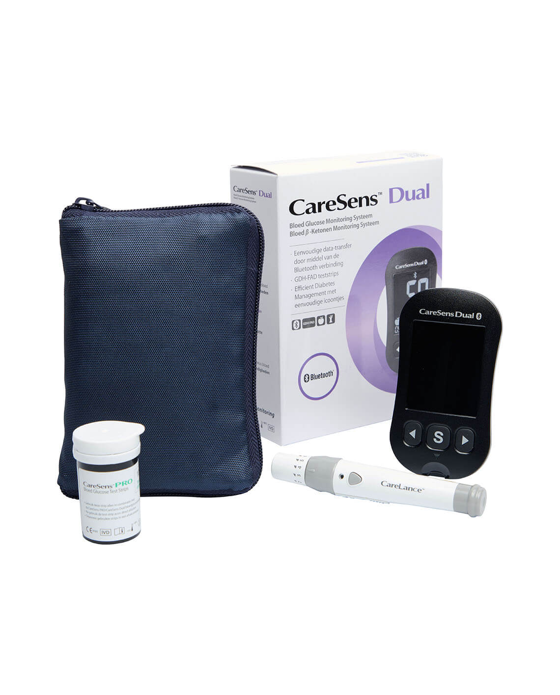 CareSens® Dual Lecteur de glycémie et de Cétonémie (Mmol/L)