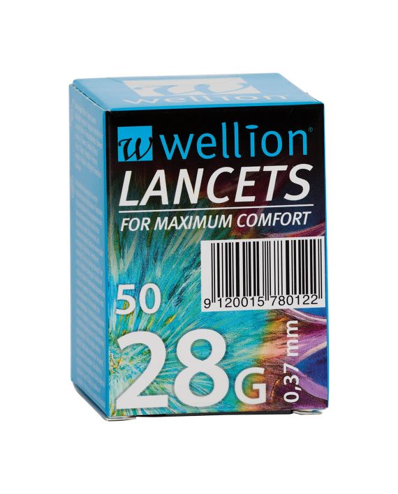 Wellion 28G Lancetten (50 stuks)