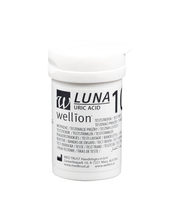Wellion Luna Urinezuur Teststrips Koker