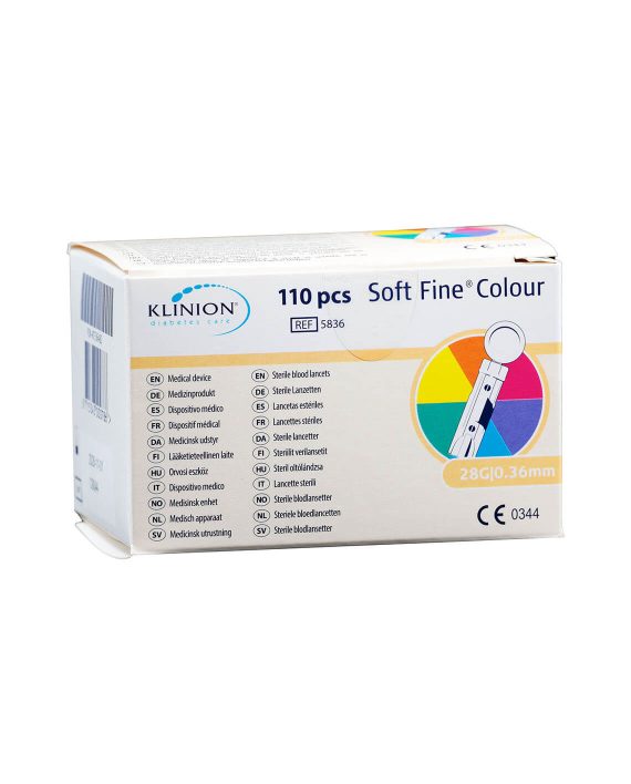 Klinion Soft Fine Lancetten (110 stuks)