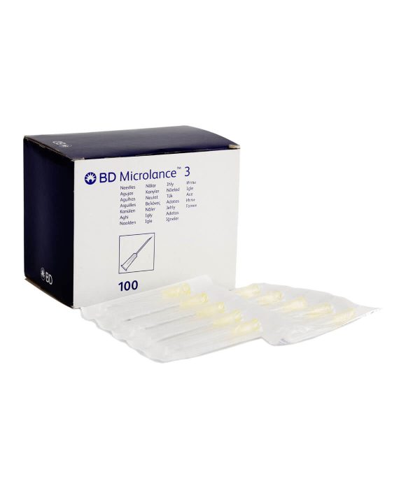 BD Microlance Injectienaalden Geel 20G x 40 mm (100 stuks)