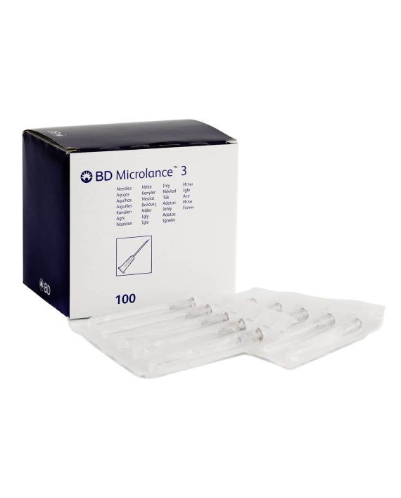 BD Microlance Injectienaalden 22G x 50 mm (100 stuks)
