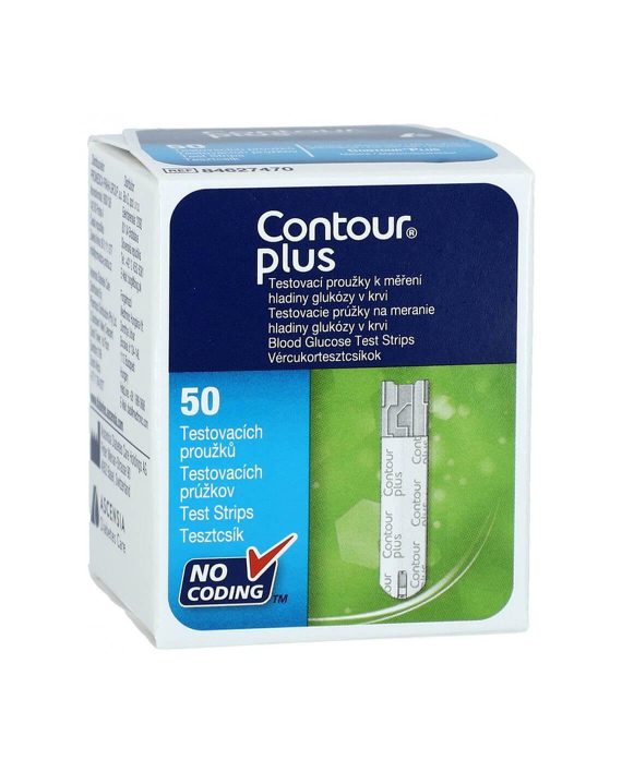 Contour Plus Teststrips (50 stuks)