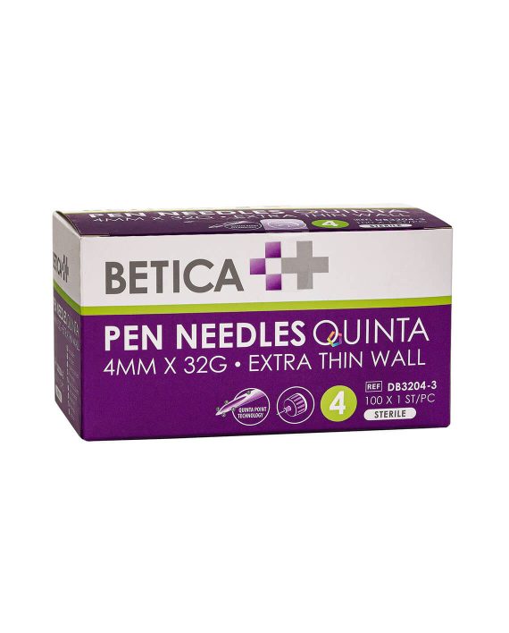 Betica Pennaalden Quinta 4MM 32G (100 stuks)