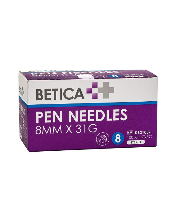 Betica Pennaalden 8MM 31G (100 stuks)