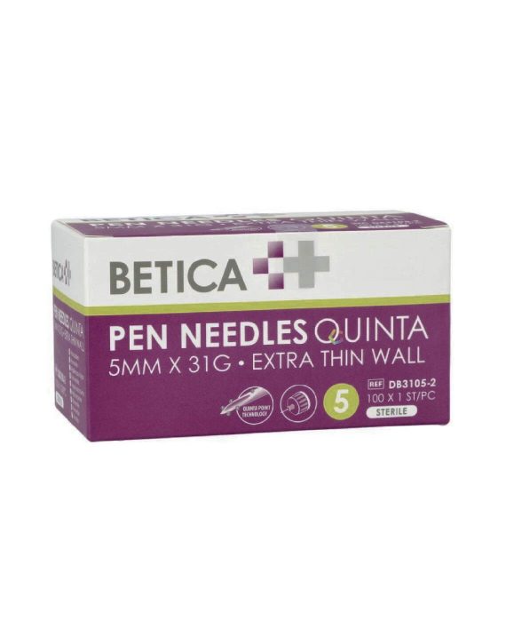 Betica Pennaalden Quinta 5MM 31G (100 stuks)