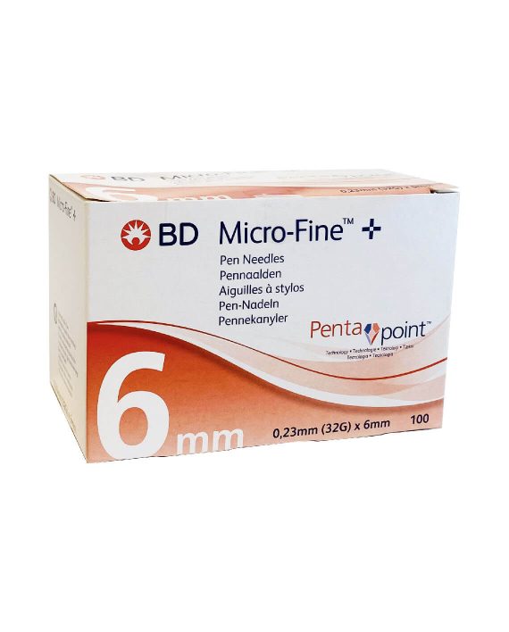 BD Micro-Fine Pennaalden 6MM 32G (100 stuks)