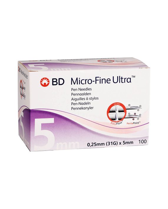 BD Micro-Fine Ultra Pennaalden 31G 5mm (100 stuks)