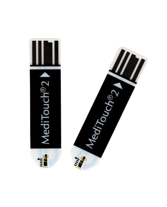 Medisana Meditouch 2 Teststrips Closeup
