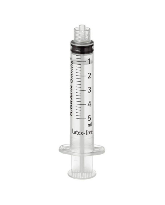 B. Braun Omnifix Injectiespuiten Solo Luer Lock 5ML (100 stuks)