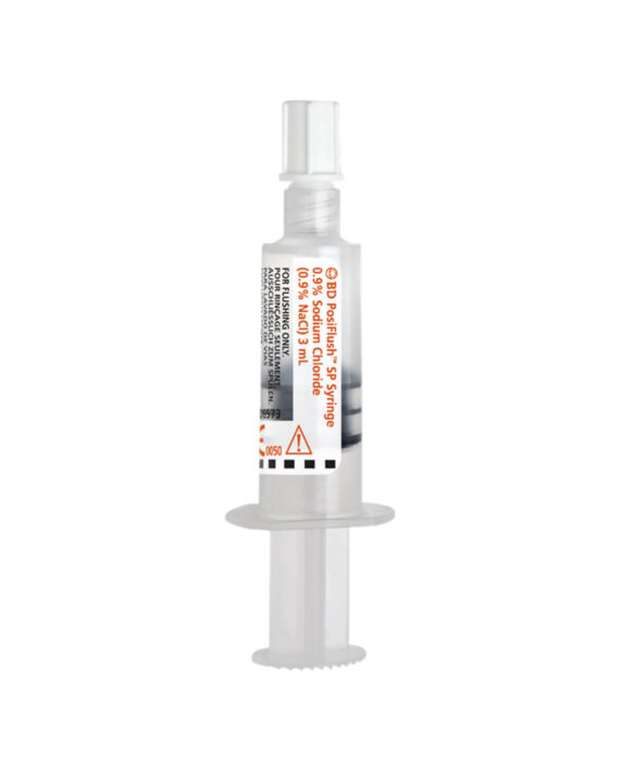 BD PosiFlush SP Injectiespuiten 0,9% NaCI Luer Lock 3ML (30 stuks)