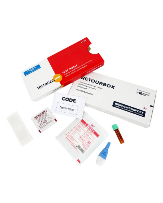 testalize.me Cholesterol Test Inhoud