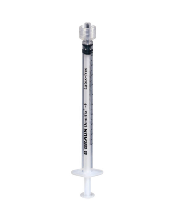 B. Braun Omnifix Fine Dosage Injectiespuiten Solo Luer Lock 1ML (100 stuks)